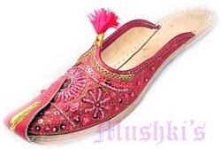 Beaded Slippers - click here for large view